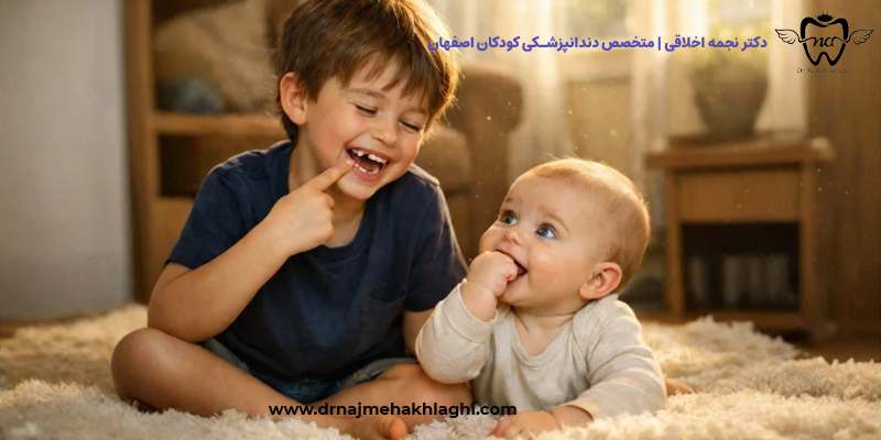 ترتیب افتادن و درآمدن دندان های شیری